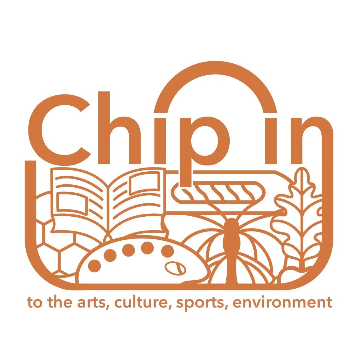 Orange ChipIn logo 2023