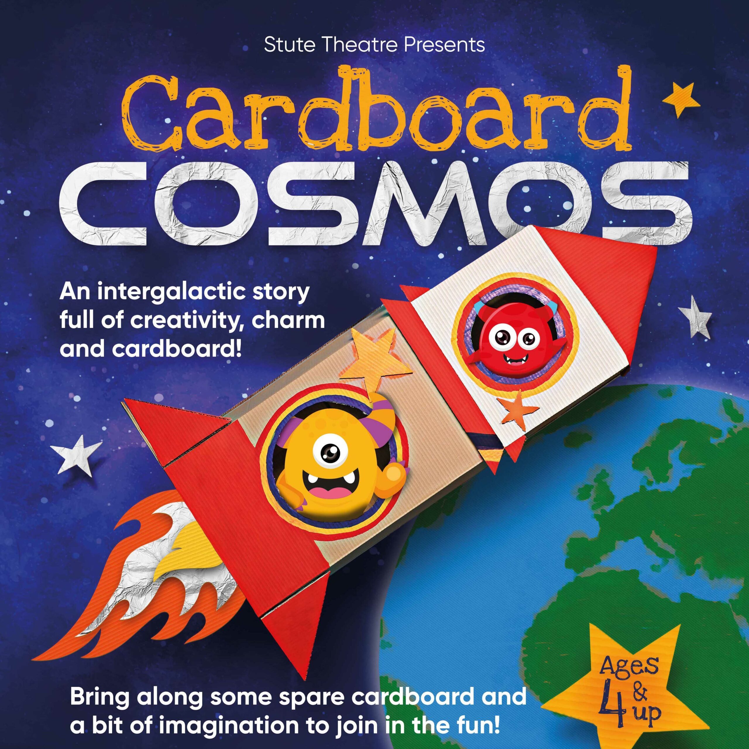 Cardboard Cosmos Poster
